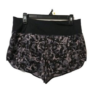 Athleta Women's Running Free Women's Shorts With Liner Zipper Pocket Sz Medium